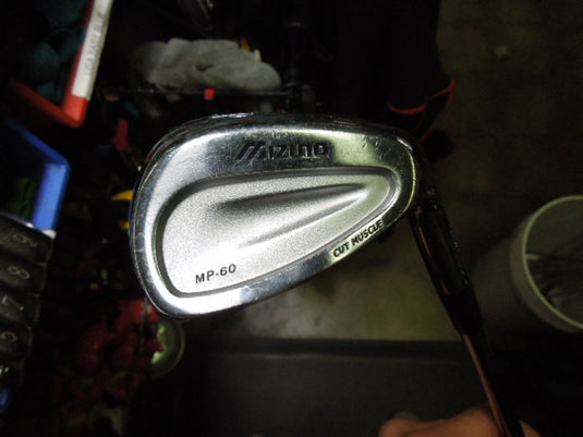 Used Mizuno MP-60 Cut Muscle 6pc Right Hand Blade Irons 4-9 + PW No 6 Iron