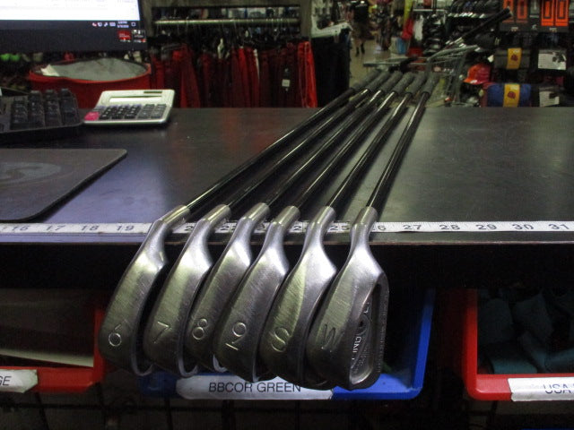 Load image into Gallery viewer, Used PING Eye 2 Black Dot Right Hand 6pc Iron Set 6-9i, S-Ww
