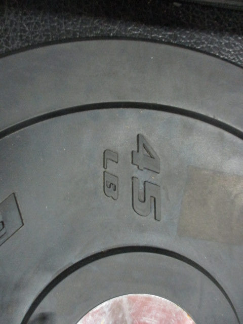 Used CAP 45LB Rubber Bumper Plate
