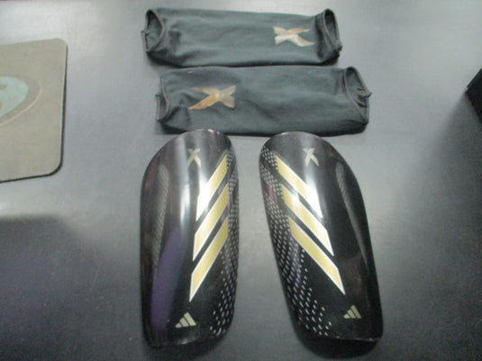 Used Adidas X Soccer Shin Guards w/ Cover