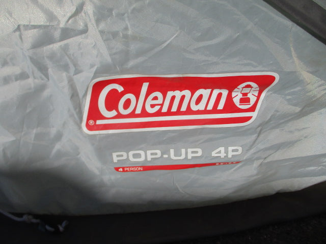 Load image into Gallery viewer, Used Coleman Pop- UP Expansible 4 Person Camping Tent
