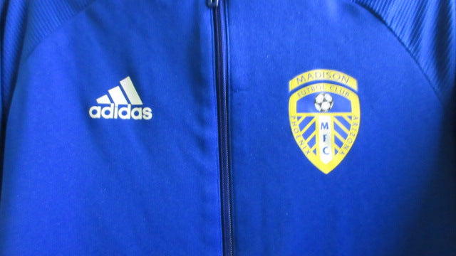 Load image into Gallery viewer, Used Adidas Madison Futbol Club Jacket - Size 13-14 Youth
