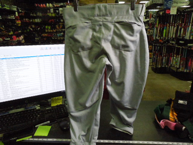 Load image into Gallery viewer, Used Nike Softball Team Elastic Bottom Pants in Grey Size M
