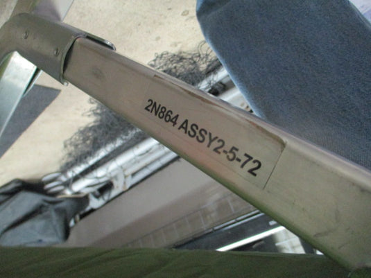 Used Military Style Aluminum Camping Cot