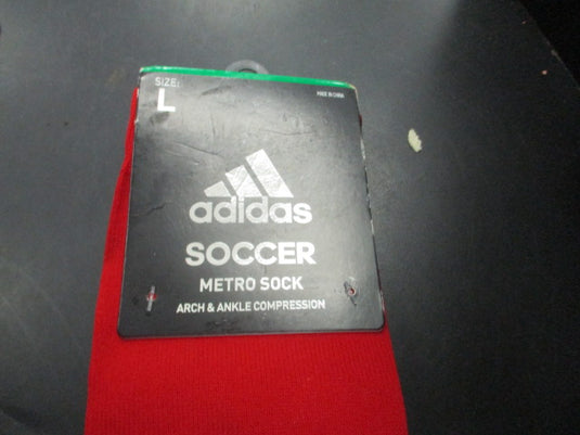 Used Adidas Adult Large Metro Soccer Socks
