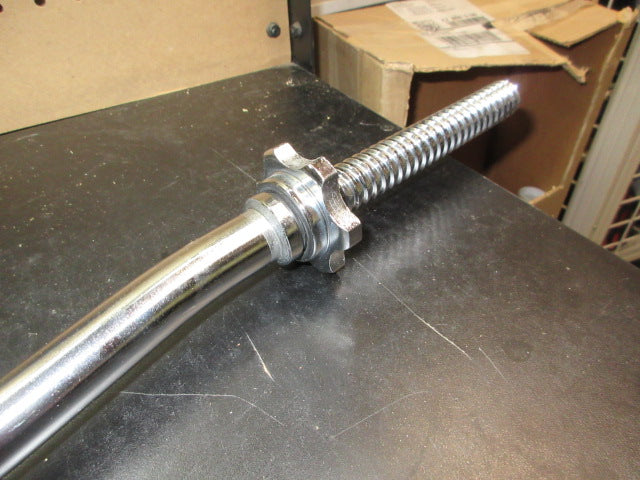 Load image into Gallery viewer, Used Marcy Apex 2-Piece Standard Chrome Super Curl Bar
