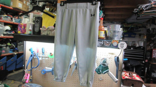 Used Under Armour Pull-Up Closed Bottom Baseball Pants - Size Youth XL