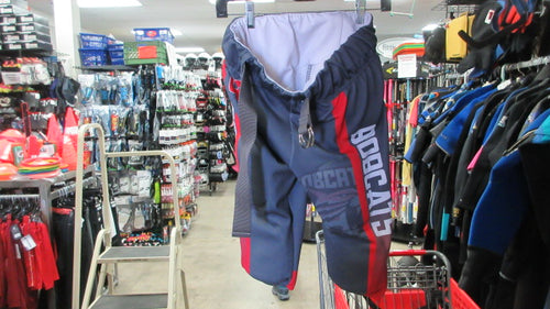 Used BobCats 7 Pad Football Pants W/ Pads - Adult Small