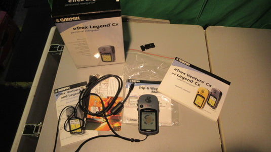 Used garmin eTrex Legend Cx Personal navigator