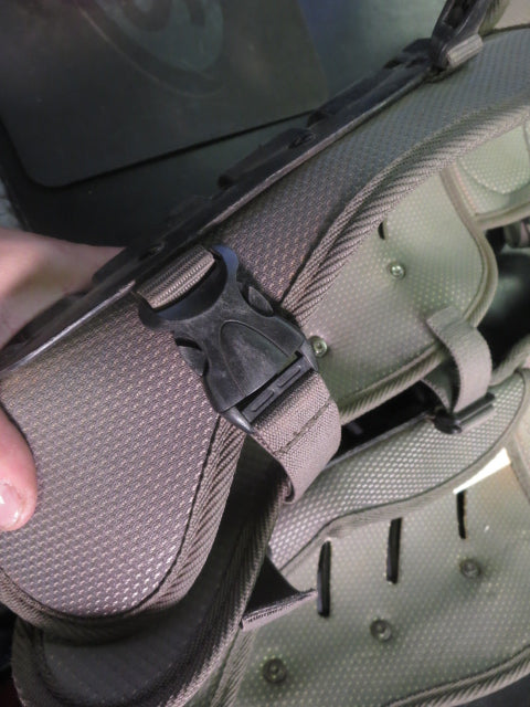 Load image into Gallery viewer, Used Adidas Catchers Shin Guards 17"
