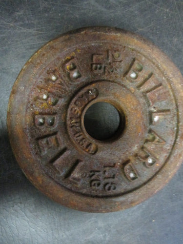 Used Billard 2.5 LB Weight Plate