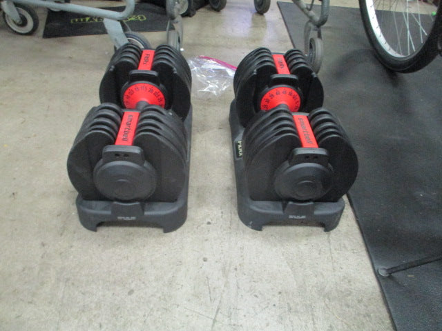 Load image into Gallery viewer, Used FITRX SmartBell ADJUSTABLE DUMBELL 52.5lb Set includes 2 Dumbells
