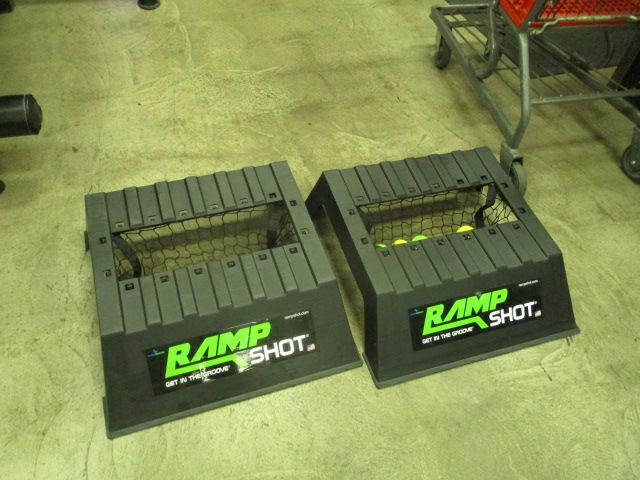 Load image into Gallery viewer, Like New Rampshot Ball Toss Yard Game
