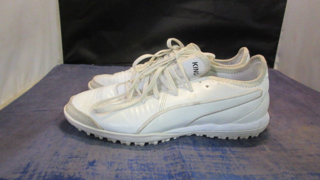 Load image into Gallery viewer, Used Puma King Indoor Soccer Cleats Youth Size 4.5
