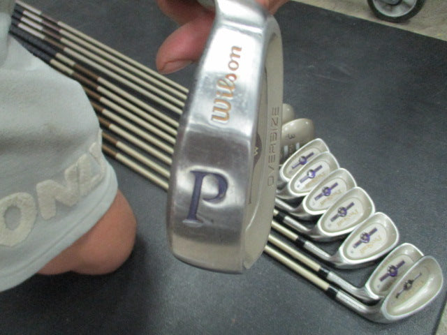 Load image into Gallery viewer, Used Wilson Pro Staff Oversized Iron Set 4-PW, Sand, 3,5,7,1 Wood- RH
