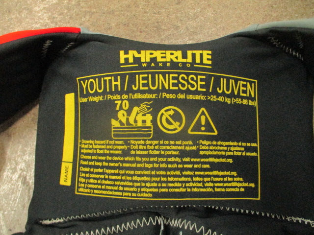 Load image into Gallery viewer, Used HyperLite Neoprene Life Jacket Size 55-88lbs

