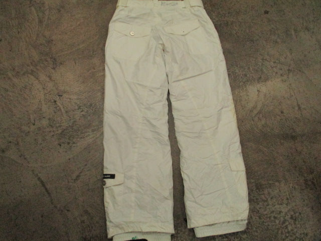 Load image into Gallery viewer, Used Body Glove White Snow Pants Size 12 (Torn Button)
