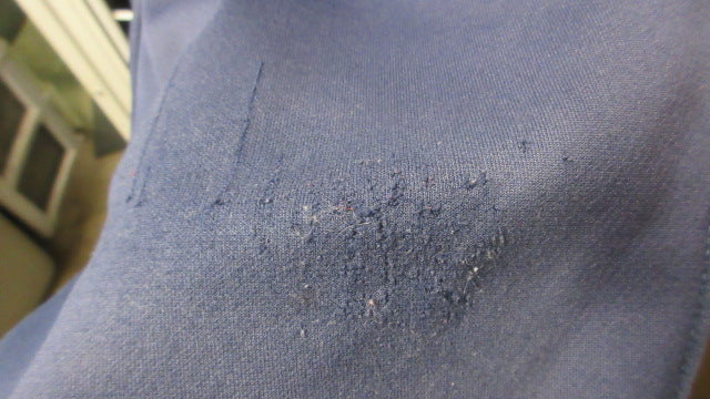 Load image into Gallery viewer, Used Mizuno Elastic Bottom Softball Pants Adult Size Navy - wear
