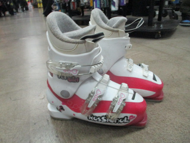 Load image into Gallery viewer, Used Rossignol FunGirl Junior Ski Boots Size 21.5 (3.5)

