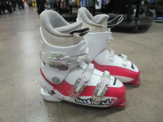Used Rossignol FunGirl Junior Ski Boots Size 21.5 (3.5)
