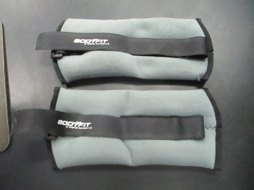 Used BodyFit 2 lb Wrist Weight Set (1 lb Each)
