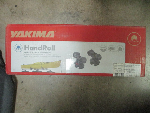 Load image into Gallery viewer, YAKIMA HandRoll Rooftop Mounted Kayak Rack for Vehicles with Heavy Duty Strap
