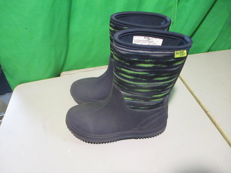 Load image into Gallery viewer, Used Western Chef Kids Size 12 Winter Rain Boots
