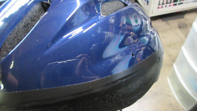 Load image into Gallery viewer, Used Blue Bicycle Helmet Size Large / 58-62cm
