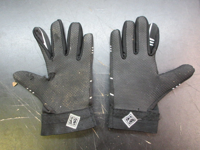 Load image into Gallery viewer, Used Franklin Football Receiving Gloves - Size Youth Medium
