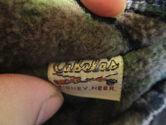 Used Vintage Cabelas Camo Fleece Shoulder Bag