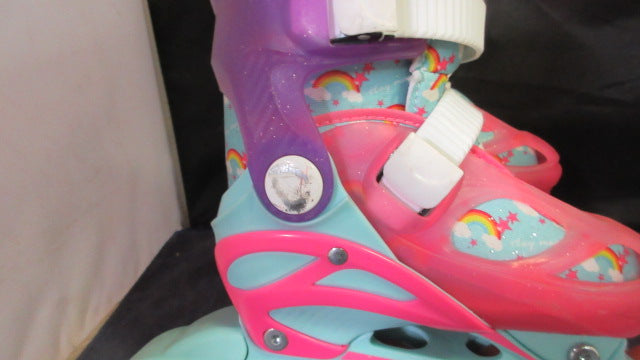 Load image into Gallery viewer, Used Roller Derby 2 in 1 Quad &amp; Inline Skates Youth Size 12-2 - small wear
