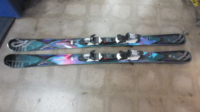 Load image into Gallery viewer, Used K2 Superstitious Downhill Skis w/ Marker Bindings Size 153cm
