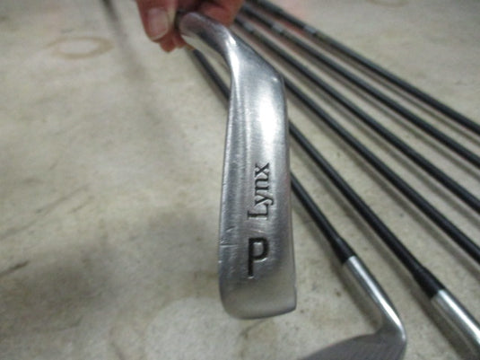 Used Lynx Oversize Iron Set 3 - 9 and Pitching Wedge (Missing 8 Iron)