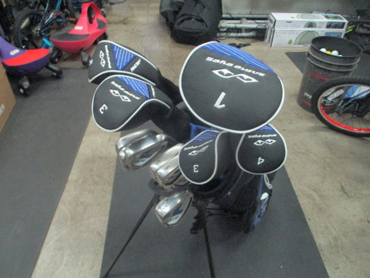 Used Snake Eyes SDF 15 Piece Complete Golf Set w/ Bag