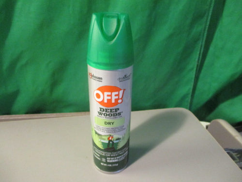 New Off! Deep Woods Insect Repellent 4 oz. Can