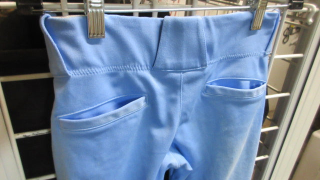 Load image into Gallery viewer, Used Nike Light Blue Open Bottom Baseball Pants Size Youth Small
