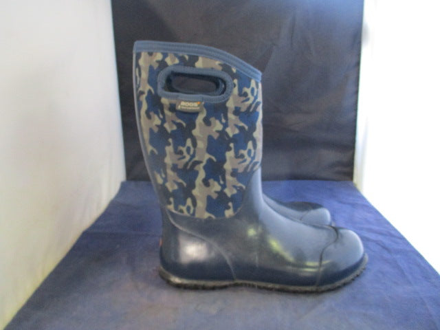 Load image into Gallery viewer, Used Bogs Waterproof Rain Boots Youth Size 6 - 5 Degrees F
