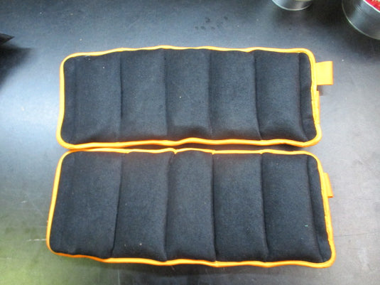 Used Fragraim Adjustable Ankle Weights 1-20 LBS Pair with Removable Weight