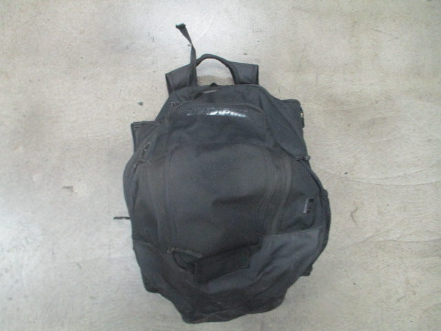 Load image into Gallery viewer, Used Demarini Black Baseball Equipment Backpack (Ripped Handle)
