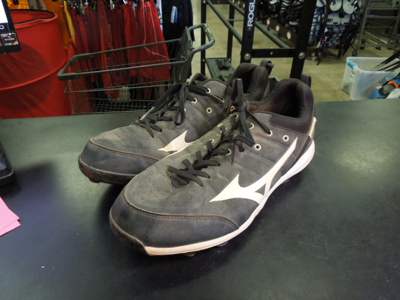 Load image into Gallery viewer, Used Mizuno Baseball Pro Baseball Cleats Size 11.5
