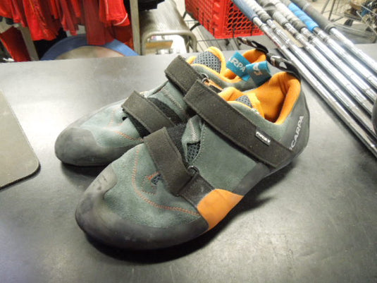 Used Scarpa Force V Climbing Shoes Size 44.5 EU 10.5 US