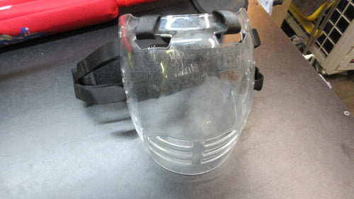 Used Martial Arts Face Shield