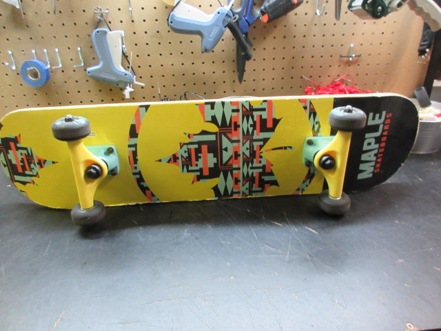 Load image into Gallery viewer, Used Maple Skateboards 31" Skateboard
