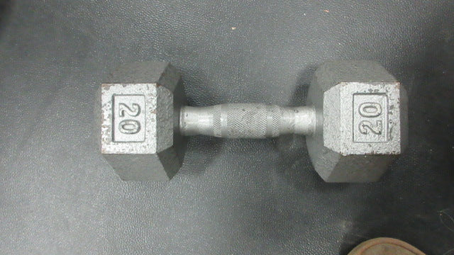 Load image into Gallery viewer, Used 20lb Cast Iron Dumbbell
