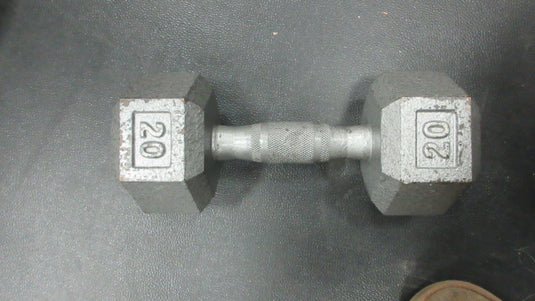 Used 20lb Cast Iron Dumbbell