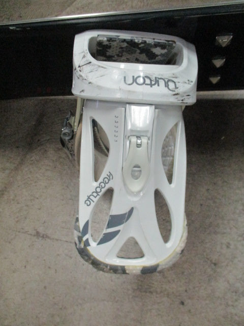 Load image into Gallery viewer, Used 5150 UICE Snowboard w/ Burton Freestyle Bindings - 159 cm - small wear
