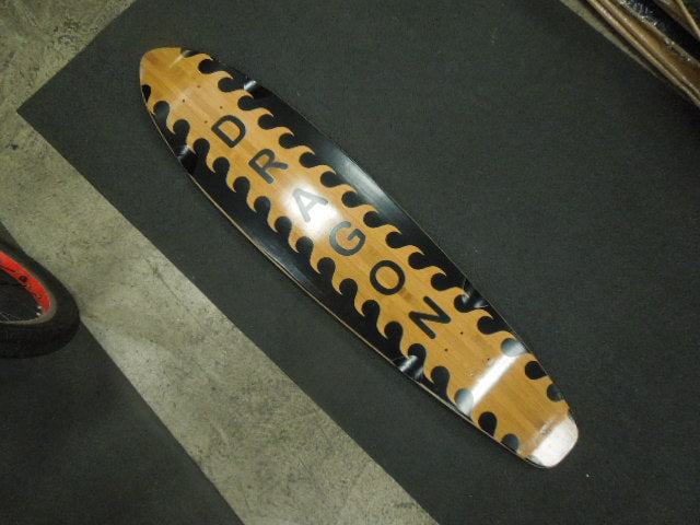 Load image into Gallery viewer, Used Dragon Wood 44" Longboard Deck with Grip Tape
