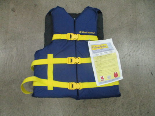 Used West Marine Adult Universal Life Jacket