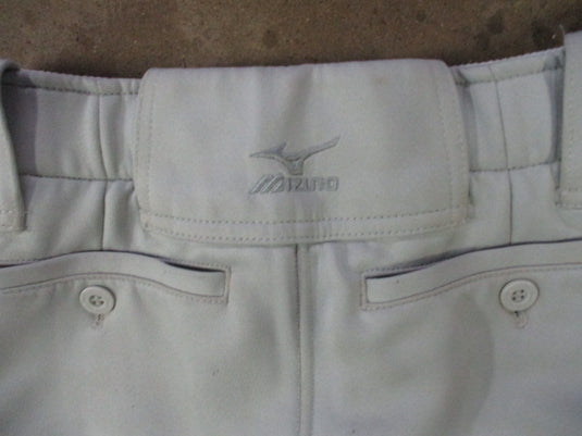 Used Mizuno Open Bottom Size Youth Large Baseball Pants (Has Holes)