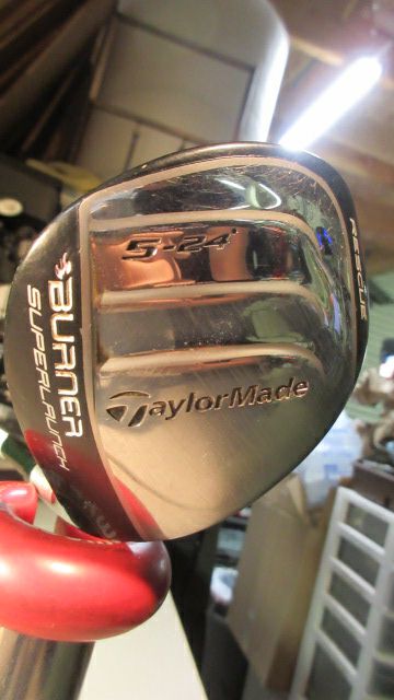 Used TaylorMade Burner SuperLaunch Rescue Ladies 5 Hybrid 24°